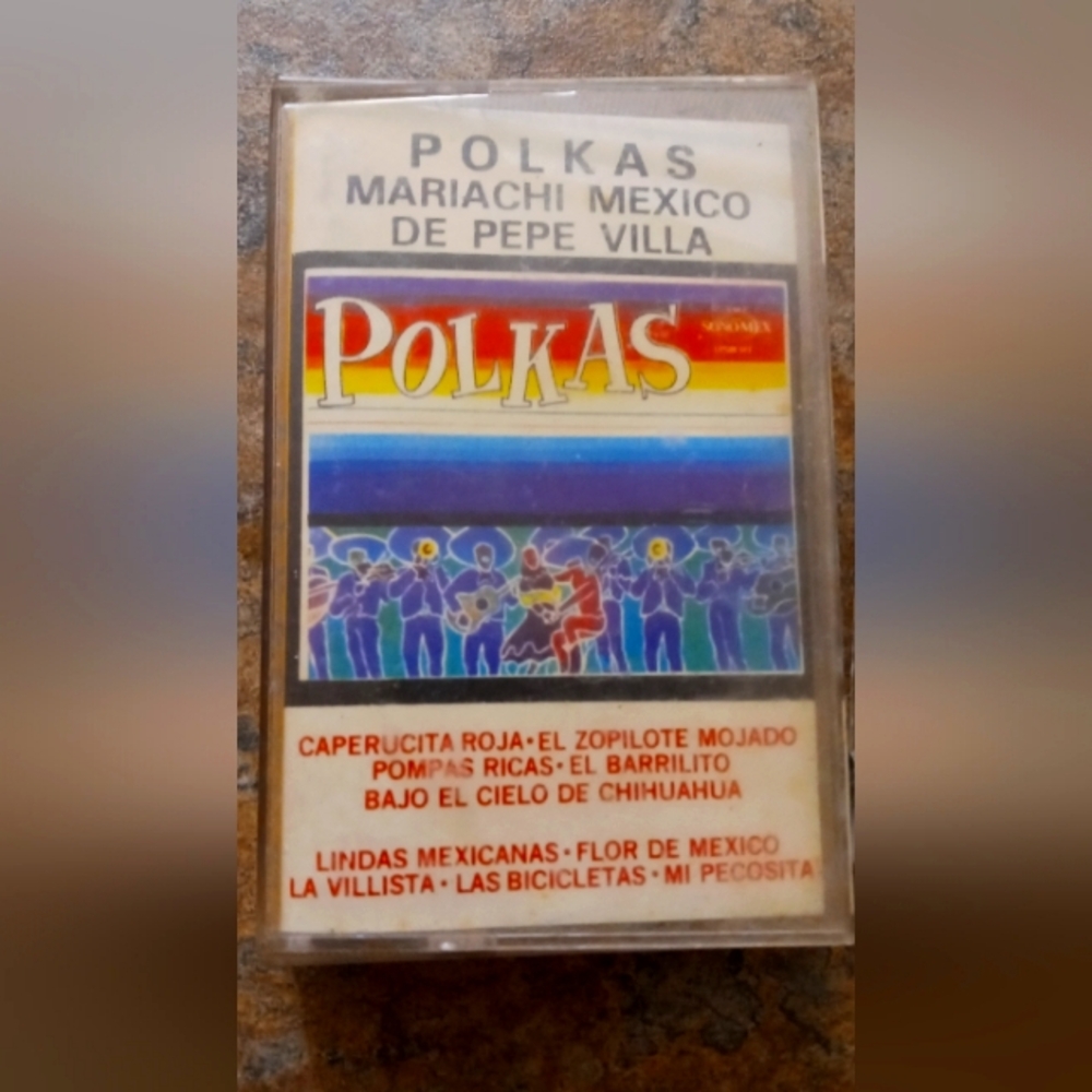Polkas Mariachi Mexico de Pepe Villa Cassette